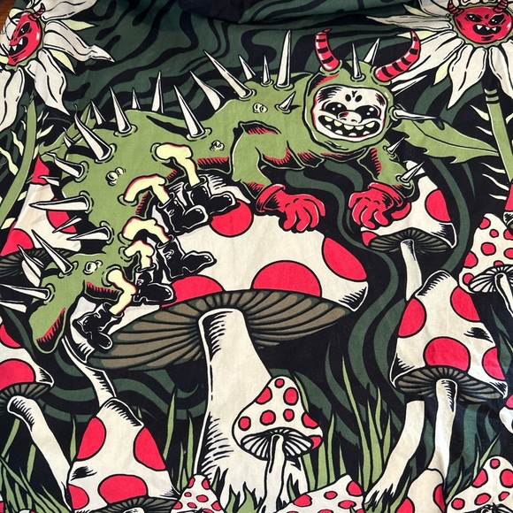 Dangerfield Who Are You Border Print Skirt - Picture 5 of 8